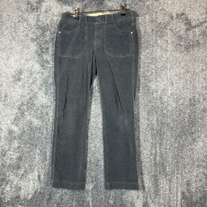 Kuhl Corduroy Pants Womens 4 Gray Stretch Straight Leg Hiking Gorpcore Outdoor